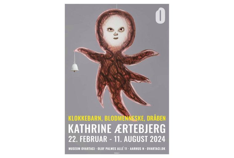 Udstillingsplakat Katrine Ærtebjerg