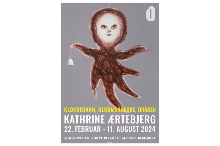 Udstillingsplakat Katrine Ærtebjerg