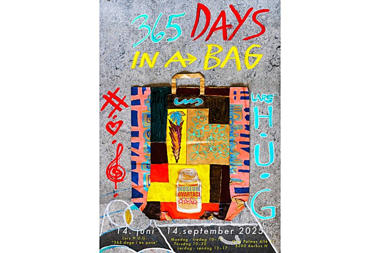 Lars H.U.G. udstillingsplakat